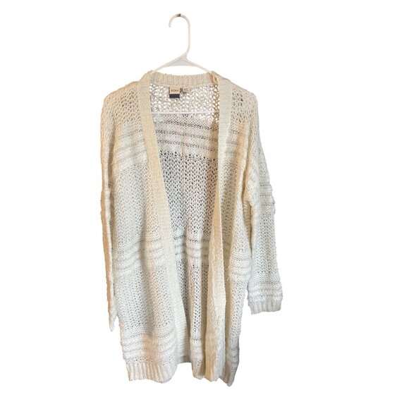 Roxy Women's Pursuit of Liberty Cardigan - Medium - Marshmallow - Picture 2 of 7